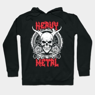 Heavy Metal Skull Music Hoodie